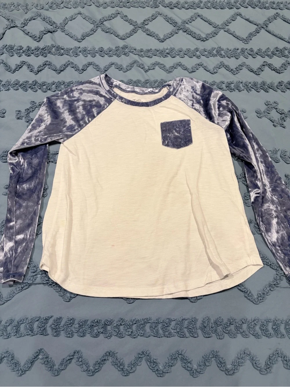 Girls Size 10 Long Sleeve Top & Hoodie Bundle Justice SO Tie Dye 4 Pc